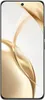 A front-facing view of a smartphone with a gold-colored abstract design on the screen. Podgląd zdjęcia produktu