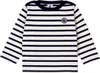 Petit Bateau Baby Langarmshirt Mariniere Streifen blau weiß Produktbild-Vorschau 1