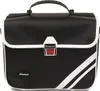 Haberland Einzeltasche Kunstleder 10l Retro schwarz/weiß - Produktbild-Vorschau 2