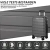 Handgepäckkoffer Koffer Hartschale Leicht Reisekoffer ABS Produktbild-Vorschau 5