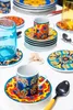 Excelsa set di 6 tazze da espresso con piattini Trinacria 7 Anteprima dell’immagine prodotto 4