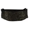 Schwarze Bauchtasche mit Reißverschluss 37x9x7 STARPAK Produktbild-Vorschau 3
