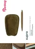 A product shot of a shoe insert with close-up views of the material. Produktbild-Vorschau