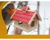 Mucola Vogelhaus Vogelfutterhaus Holz Vogelvilla Produktbild-Vorschau 5