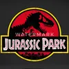 Spreadshirt Jurassic Park Klassisches Logo In Rot Mit T-Rex Produktbild-Vorschau 2
