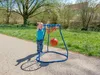 EDUPLAY 170270 Panier de basket-ball debout, bleu/rouge Voir les images du produit 6