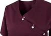 beb MEDIZIN/PFLEGE Damen KASACK Kurzarm V-Neck Baumwollmix Produktbild-Vorschau 5