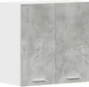 vidaXL Szafka ścienna betonowa szara 60x31x60 cm płyta Podgląd zdjęcia produktu 4