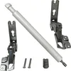 Türdämpfer + Türscharnier Liebherr 9590166 oben + unten für Produktbild-Vorschau 3