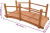 vidaXL Zahradní most 140x60x56 cm Náhled obrázku produktu 3