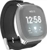 Skórzany pasek męski do Fitbit Versa 3/Sense czarny Podgląd zdjęcia produktu 3