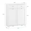 SoBuy Badezimmerschrank mit Wäschekorb Badschrank mit 2 Produktbild-Vorschau 5