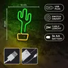 Forever Light Neon LED CACTUS arancione/verde Bat + USB Anteprima dell’immagine prodotto 6