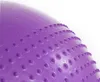 Masážní gymnastický míč HMS YB03N 55 cm fialový Náhled obrázku produktu 2