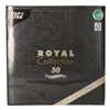 PAPSTAR Servietten "ROYAL Collection Ornaments" schwarz 50 Produktbild-Vorschau 2