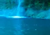 Akustikbild See Wasserfall 200x100 cm Bilder Akustikschaum Produktbild-Vorschau 3