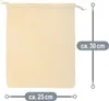 com-four® 12x Zuziehbeutel aus Baumwolle - Produktbild-Vorschau 6