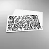 Poster - Poster ohne Rahmen - Zeichnen Cartoon Graffiti - Produktbild-Vorschau 3