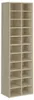 vidaXL Botník Sonoma dub 54x34x183 cm výrobek z odvozeného Náhled obrázku produktu 1