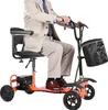 VEVOR scooter elettrico a 4 ruote, pieghevole con portata Anteprima dell’immagine prodotto 1
