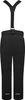 A pair of black ski pants with suspenders, shown front-on against a white background. Produktbild-Vorschau