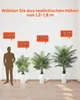 VEVOR Künstliche Palme, 1,2 m hohe Kunstpflanze, sicheres Produktbild-Vorschau 6