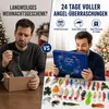 24er-Set Angel-Adventskalender mit Angelködern & Zubehör – Produktbild-Vorschau 3
