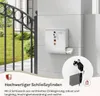 WOLTU Briefkasten mit Zeitungsfach Sichtfenstern, Produktbild-Vorschau 8