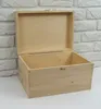 Pudełko skrzynka kufer drewniany 35x25x19cm PŁASKI Podgląd zdjęcia produktu 3