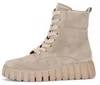 Gabor - Bottines à lacets, couleur beige, style décontracté Voir les images du produit 5