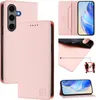 Kožené pouzdro pro Samsung Galaxy S25+, flipové pouzdro s Náhled obrázku produktu 1