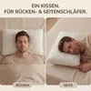 Organic Baumwolle Visco Orthopädisches Kissen mit Produktbild-Vorschau 8