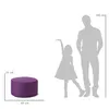 LUMALAND Sitzsack Pouf (50 L) - In- & outdoor - Lila Produktbild-Vorschau 13