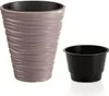 nabbi Plastový kvetináč DBSA400 38,8 cm - mocca Náhľad obrázku produktu 6