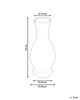 BELIANI Wazon dekoracyjny naturalny rattanowy 70 cm w stylu Podgląd zdjęcia produktu 3
