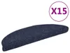 vidaXL Tappetini autoadesivi 15 pezzi 56x17x3 cm Blu Anteprima dell’immagine prodotto 7