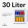 Klarstein Kühlschrank, Mini Kühlschrank mit Glastüre, Produktbild-Vorschau 2