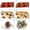 2 Stück Silikonform Kugel,6 Löcher Silikonform Rund Produktbild-Vorschau 3
