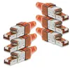 6x Netzwerkstecker CAT 7 Werkzeuglos RJ45 Netzwerk Metall Produktbild-Vorschau 1