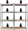 Schwerlastregal 160x80x40 cm 2er Set Lagerregal Kellerregal Produktbild-Vorschau 3