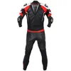 Büse Track 2-Teiler Damen Motorrad Lederkombi, schwarz/rot, Produktbild-Vorschau 3