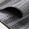Outdoor Teppich Wetterfest 120x170 Rechteck Schwarz für Produktbild-Vorschau 5