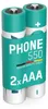 Ansmann 5035523 1x2 maxE NiMH Akku Micro AAA 550 mAh DECT Productafbeelding-voorbeeld 5