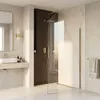 Sprchová Zástěna Rea Heaven 90 Walk-In Štětec Zlato Náhled obrázku produktu 7
