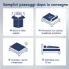 Materasso 90x200, 26 cm di altezza con topper integrato, Anteprima dell’immagine prodotto 3