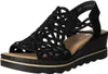 Rieker Damen Sandalette Schwarz Voir les images du produit 25