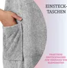Damen Bademantel Grau XL – flauschig, extra lang, Produktbild-Vorschau 7