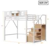 Flieks Etagenbett 140x200cm mit Kleiderstange und Staufach, Produktbild-Vorschau 7