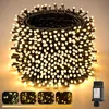SALCAR 15 meter, 250 LED-lichtketting, kerstverlichting Productafbeelding-voorbeeld 1