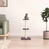 vidaXL Kratzbaum mit Sisal-Kratzsäulen Dunkelgrau 73 cm Produktbild-Vorschau 2